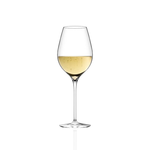 Italesse Masterclass 48 Xtreme witte wijn en schuimwijn wijnglas met wijn